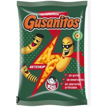 GUSANITOS KÉTCHUP RISI 85g