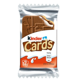 Galletas Kinder Cards