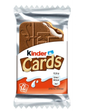 Galletas Kinder Cards