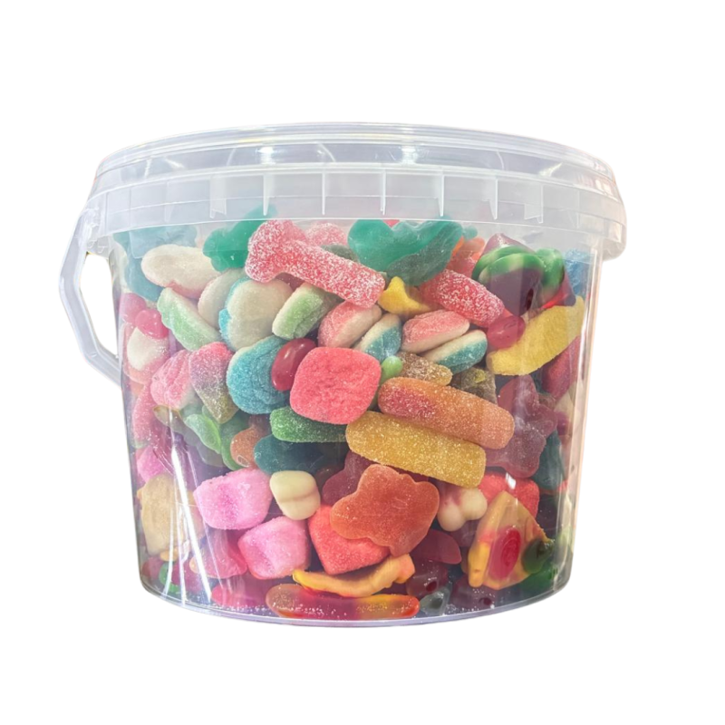 cubo gominolas surtidas 3 kg