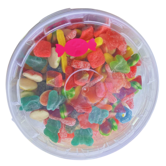 cubo gominolas surtidas 3 kg