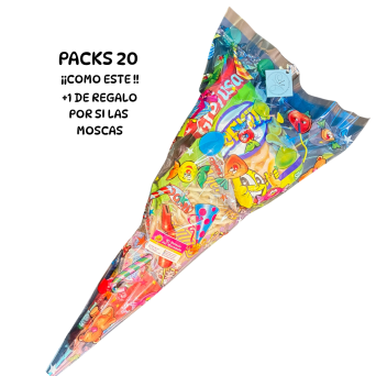 Packs 25 CONOS CUMPLEAÑOS