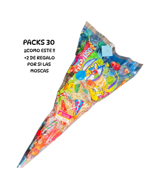 30 CONOS CUMPLEAÑOS