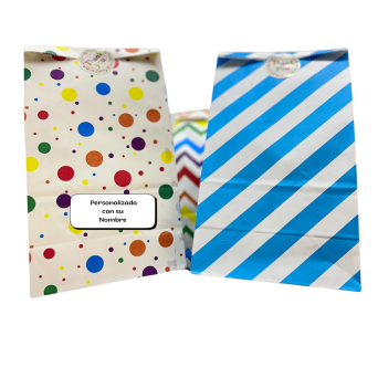 BOLSAS CON CHUCHES PARA FIESTAS Y CUMPLEAÑOS