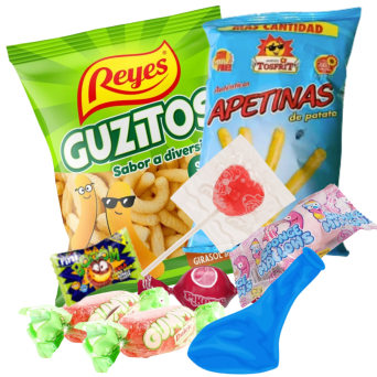 BOLSAS CON CHUCHES PARA FIESTAS Y CUMPLEAÑOS