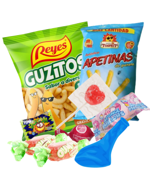 BOLSAS CON CHUCHES PARA FIESTAS Y CUMPLEAÑOS