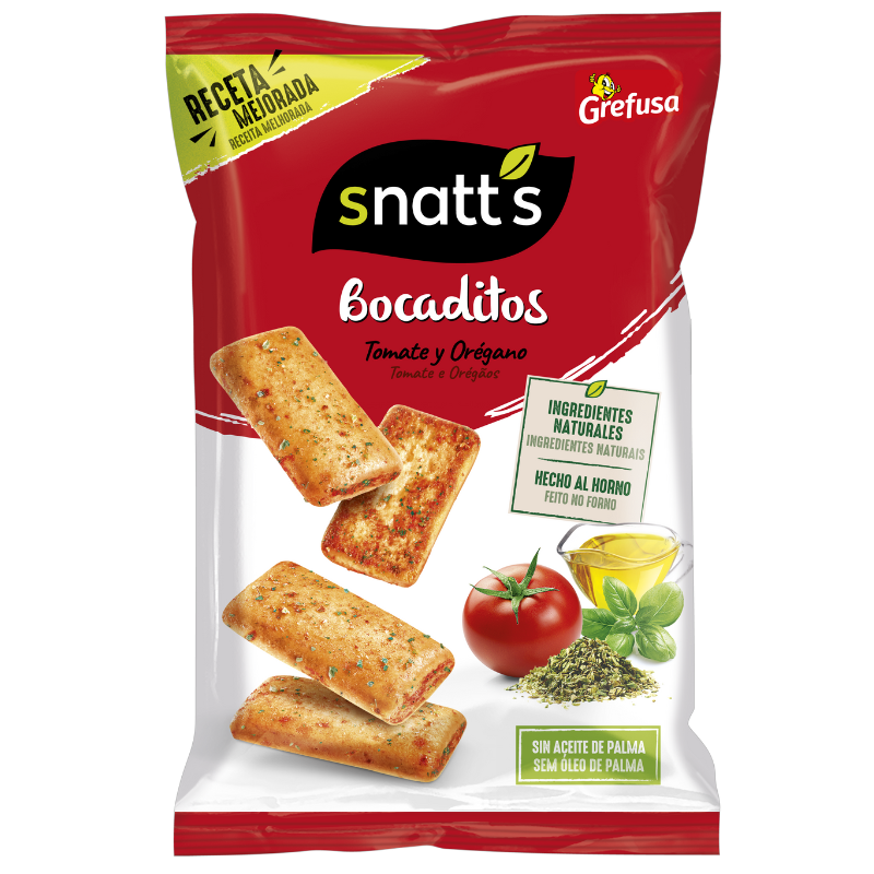 SNATTS BOCADITOS TOMATE