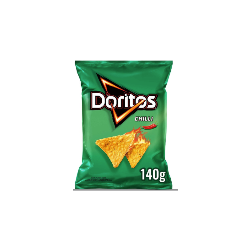 DORITOS CHILLI 140g caja 20 uni.
