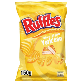 RUFFLES YORK Y QUESO 150G