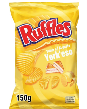 RUFFLES YORK Y QUESO 150G