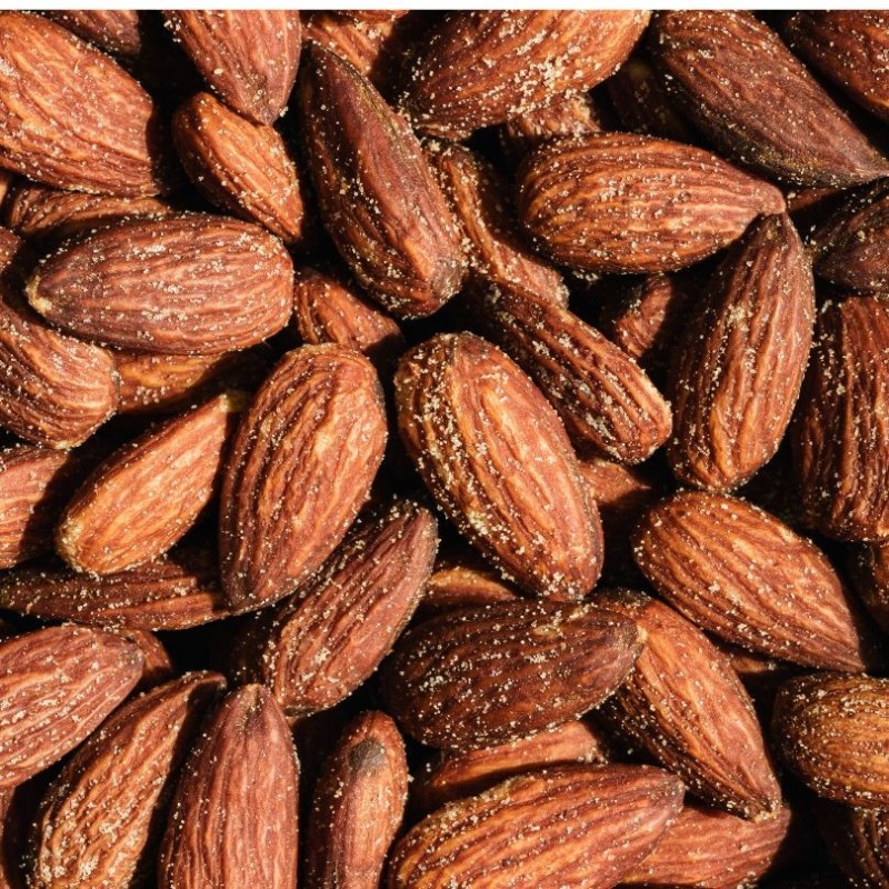 ALMENDRA TOSTADA PIEL LARGUETA