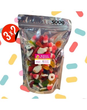 Crea tu propia bolsa de gominolas de 500g