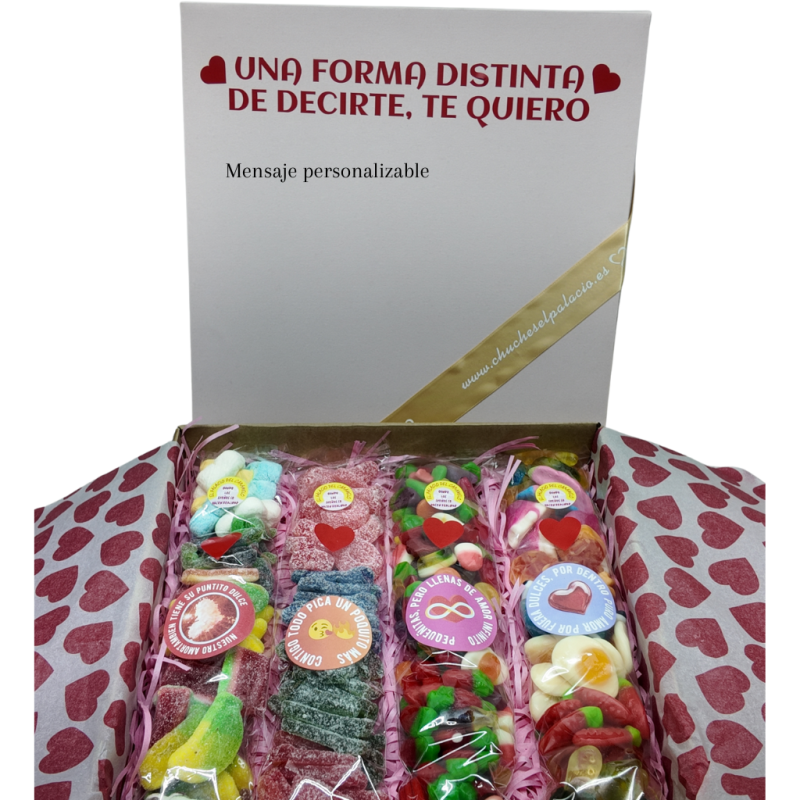 Caja regalo gominolas+ persona.