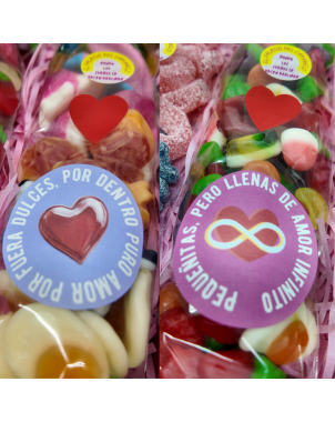 Caja regalo gominolas+ persona.