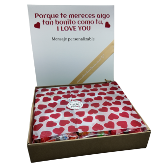 caja mixta gominolas y choco