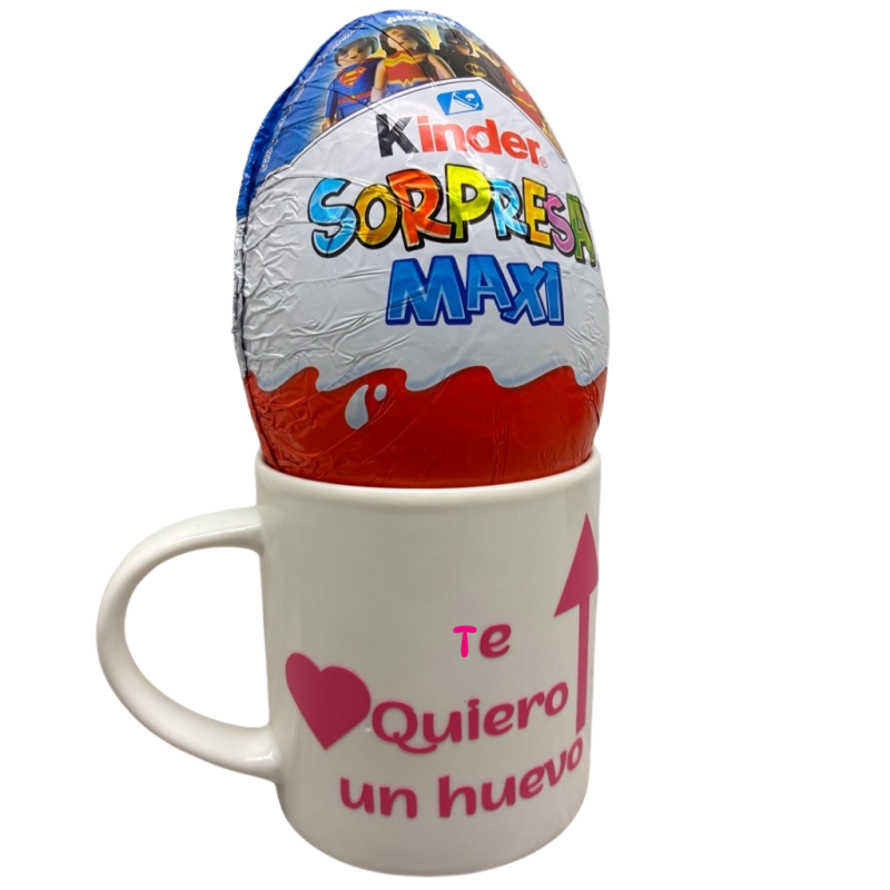 Taza te quiero un huevo