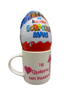 Taza te quiero un huevo