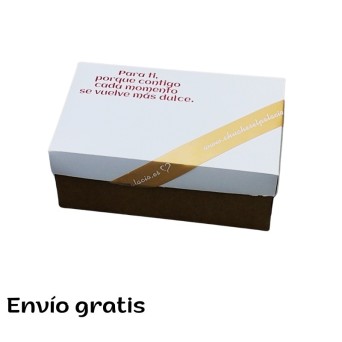 caja enamorados pequeña mensaje