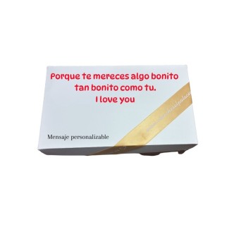 caja enamorados pequeña mensaje