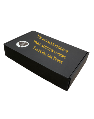 caja dia del padre negra peque.