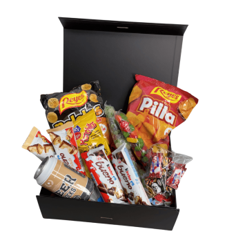 caja dia del padre negra Grande