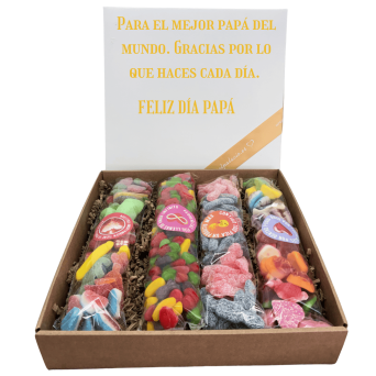 Caja regalo gominolas+ persona.
