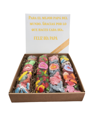 Caja regalo gominolas+ persona.