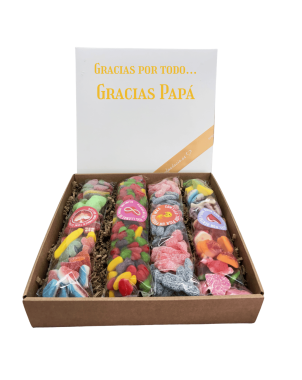 Caja regalo gominolas+ persona.