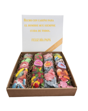 Caja regalo gominolas+ persona.