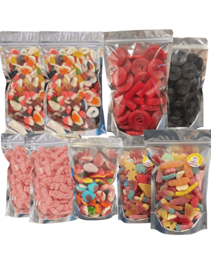 Packs cumpleaños Listo 9 Bolsas