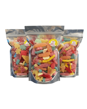 Crea tu propia bolsa de gominolas de 500g