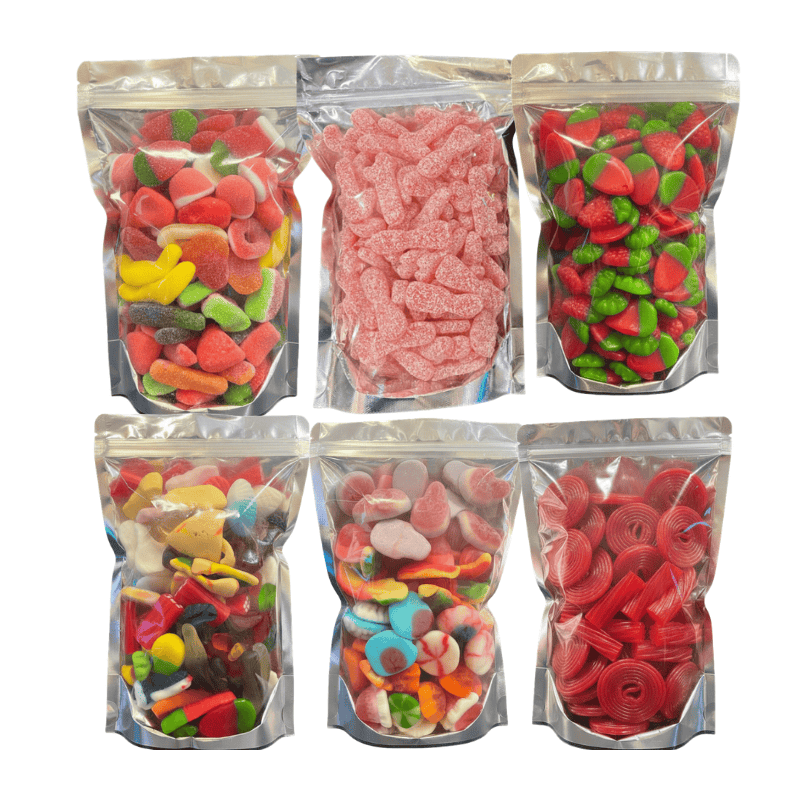 Pack cine en casa 6 bolsas gomi