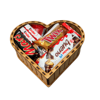 caja mama madera azul