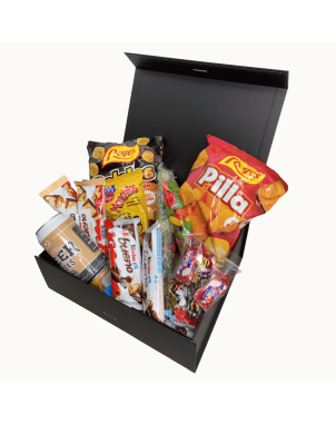 caja dia del padre negra Grande