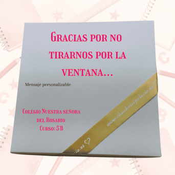 Caja gominola y chocolate Fin de curso