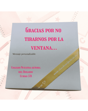 Caja gominola y chocolate Fin de curso
