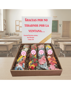 Caja regalo gominolas+ personalizables