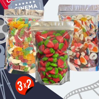 Packs Cine 3x2 (Sin Gluten)