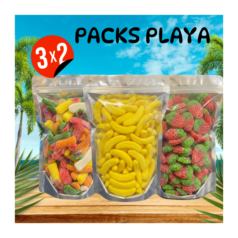 Packs Playa 3x2 (sin Gluten)