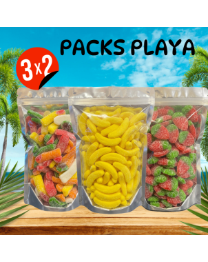 Packs Playa 3x2 (sin Gluten)