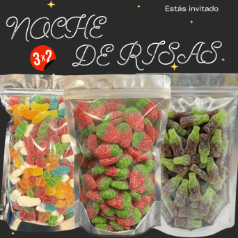 Packs Noches de Risas ( Sin gluten)