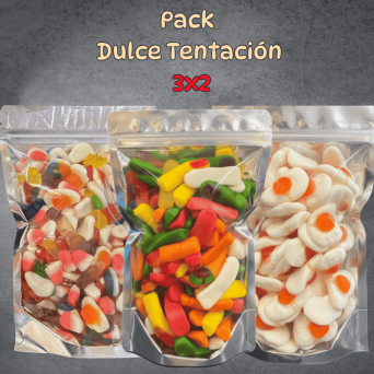 Pack Dulce Tentación 3x2 (Sin Gluten)