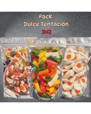 Pack Dulce Tentación 3x2 (Sin Gluten)