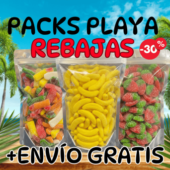 Packs Playa  (sin Gluten)