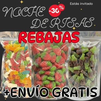Packs Noches de Risas ( Sin gluten)