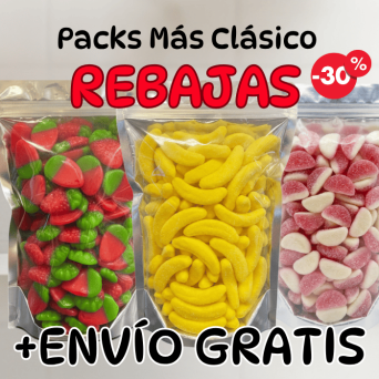 Packs Clasico (sin Gluten)