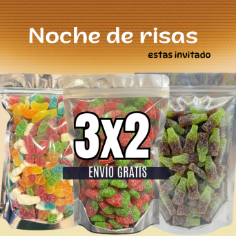 Packs Noches de Risas ( Sin gluten)