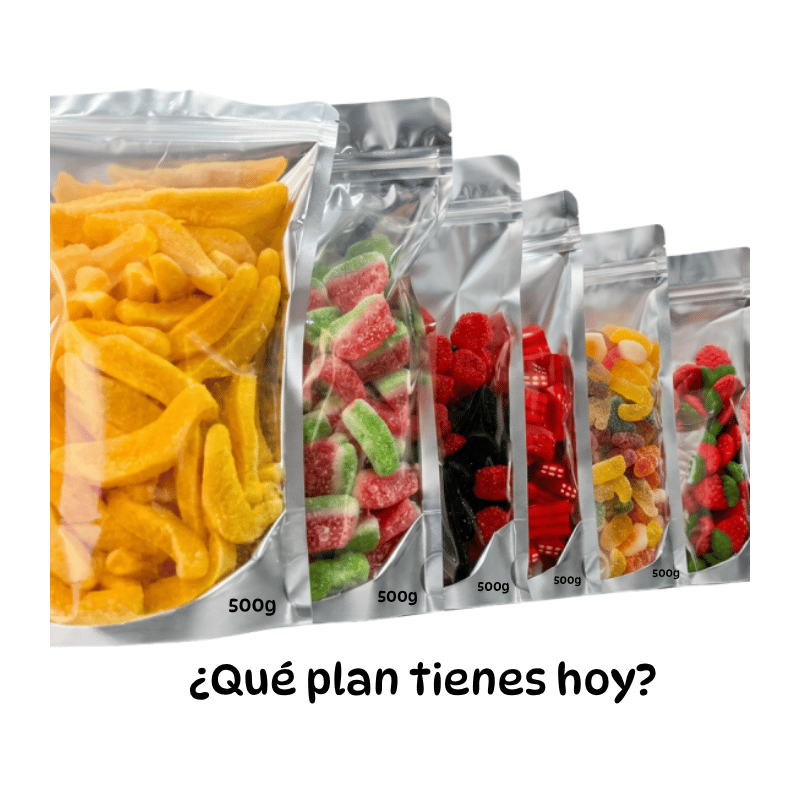 Crea tu propia bolsa de gominolas de 500g