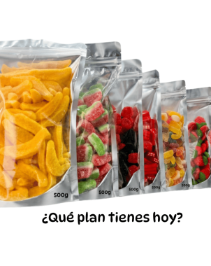 Crea tu propia bolsa de gominolas de 500g