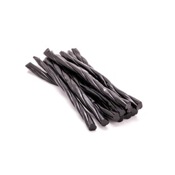 REGALIZ  NEGRO TORCIDAS  250G